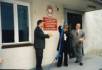ods�oni�cie tablicy z imieniem patrona